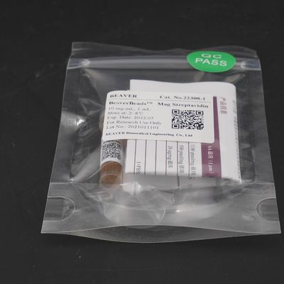шарики 300nm Streptavidin магнитные для клетки сортируя mg/mL захвата 10 зонда 1 mL